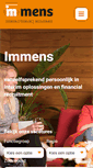 Mobile Screenshot of immens.nu